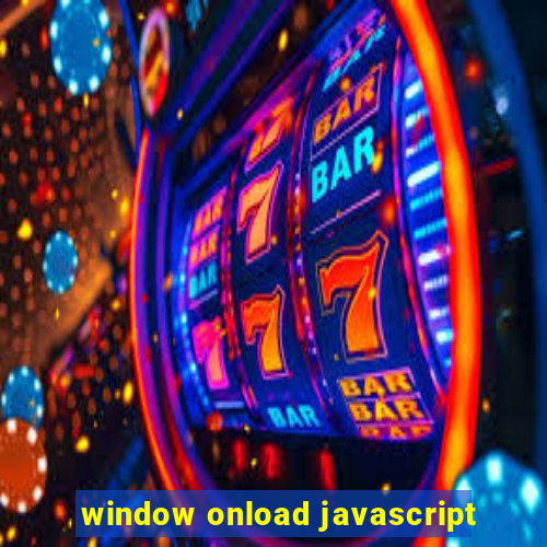 window onload javascript